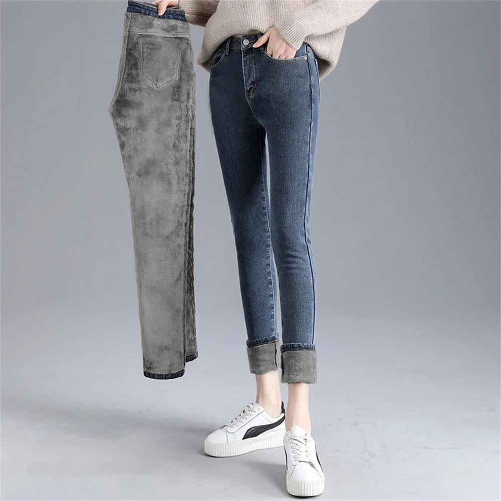 Fleece Lined Denim
