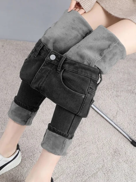 Fleece Lined Denim