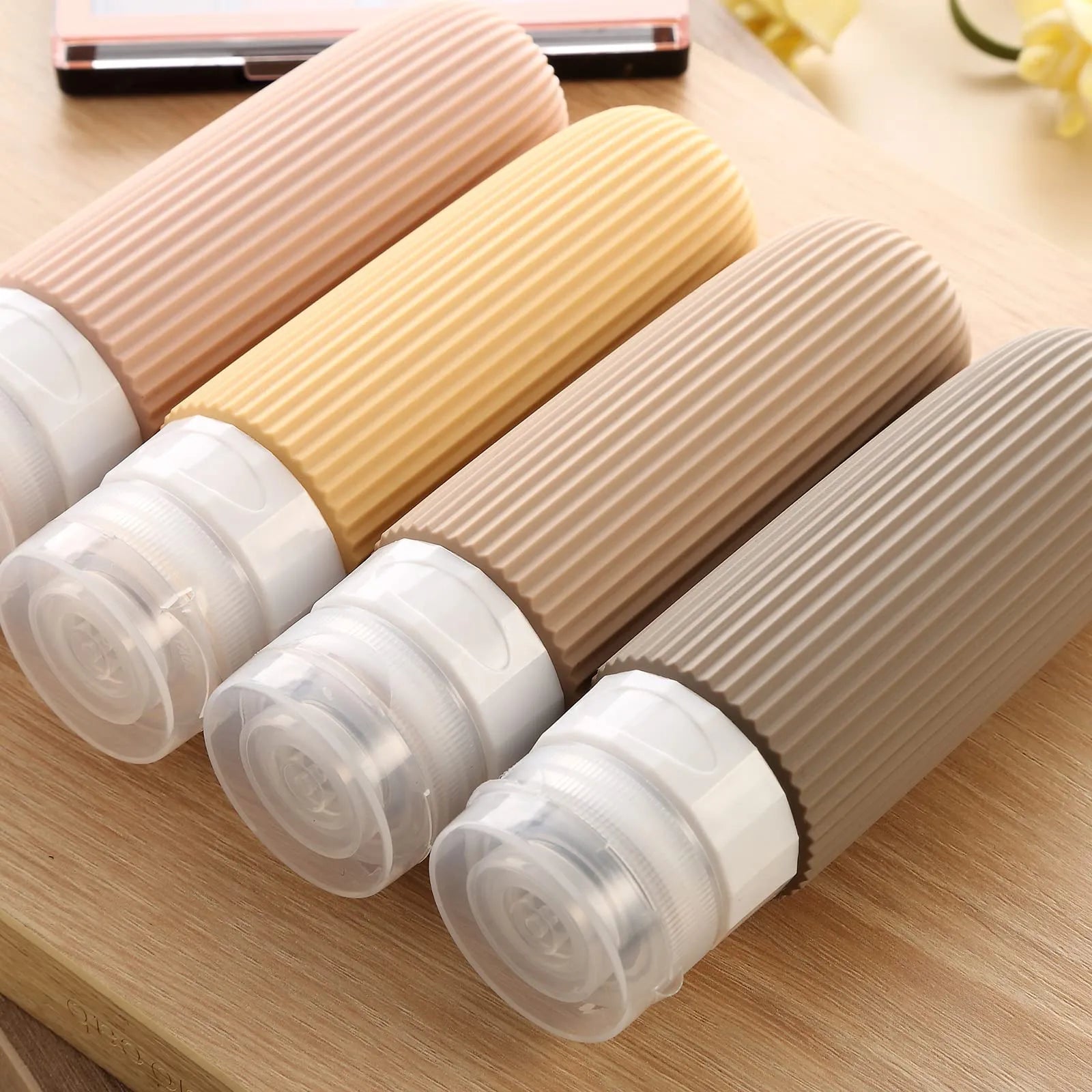 #LuxeLeather Cosmetic Bag# - #Beyondbeau#